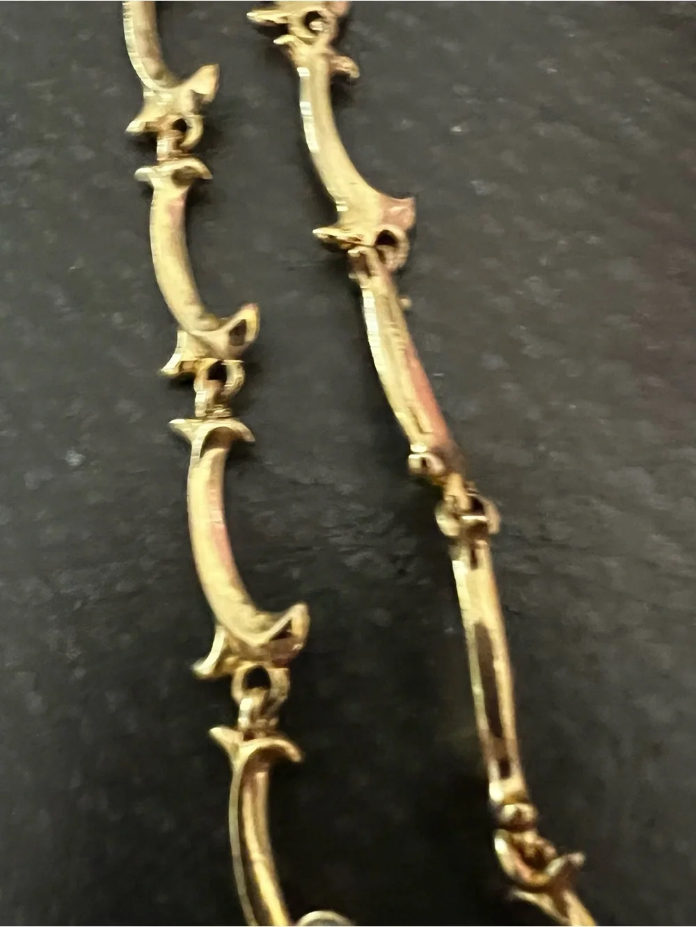 Avon Gold-Tone Accent with Faux Citrine Detail